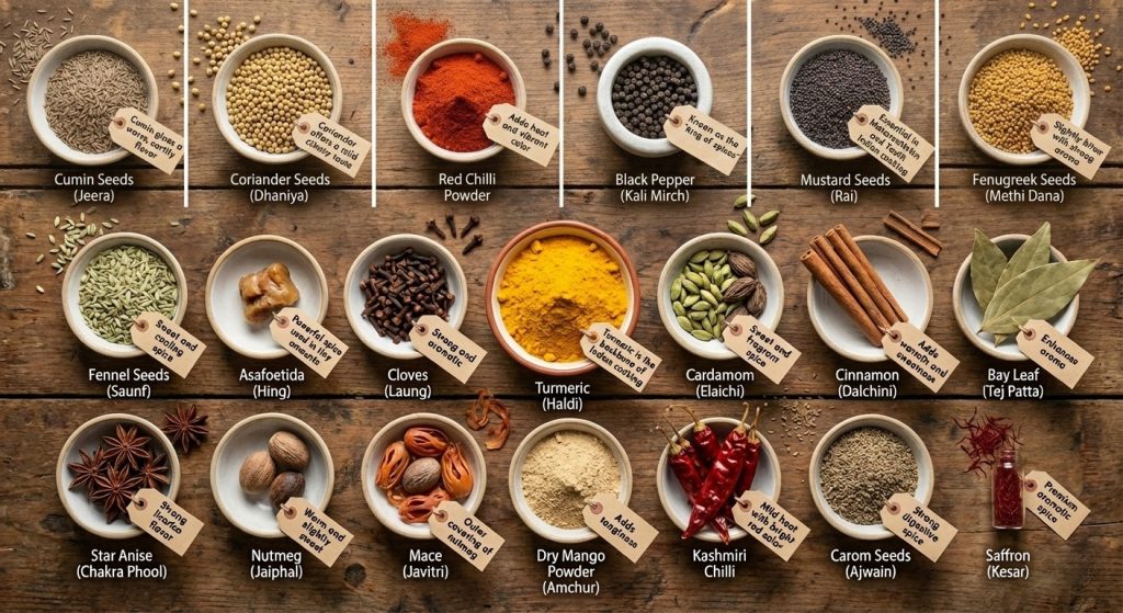 Top 20 Indian Spices and How to Use Them